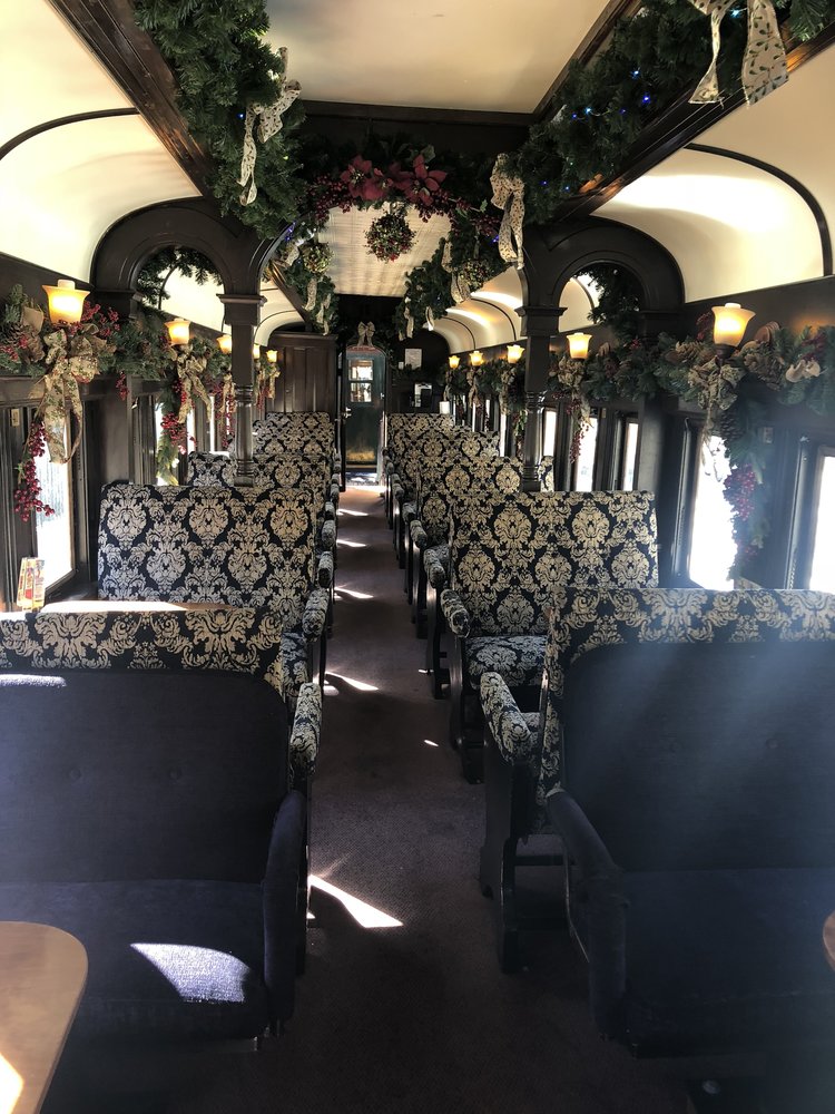 Ride the train with Santa Loop Railroad