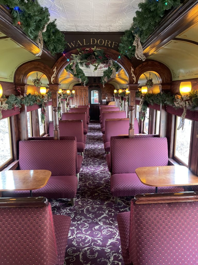 Waldorf-Holiday-Interior - Georgetown Loop Railroad