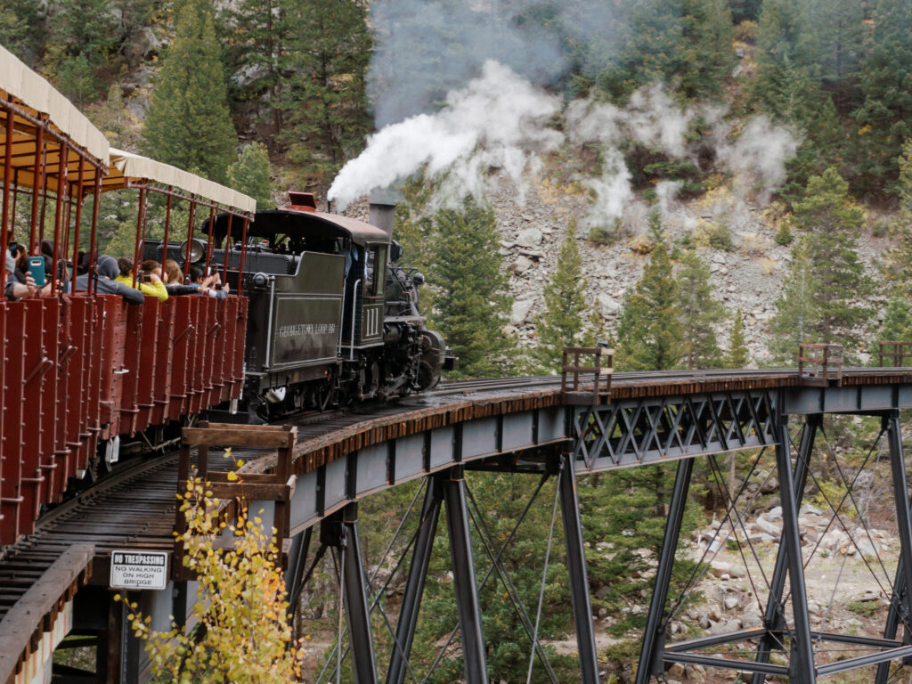 railroad trips from denver