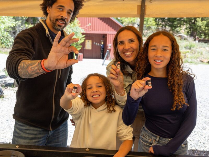 Family Gold Panning